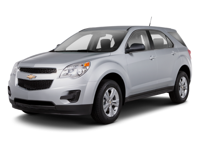 2012 Chevrolet Equinox LS in Black — front three-quarter view