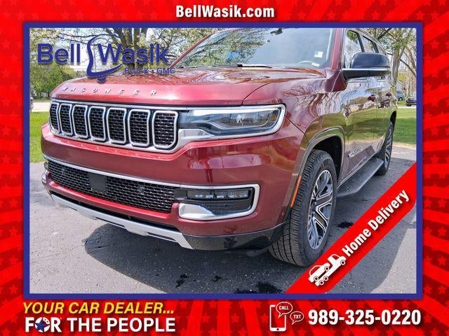 2024 Jeep Wagoneer Series II in Red — front three-quarter view