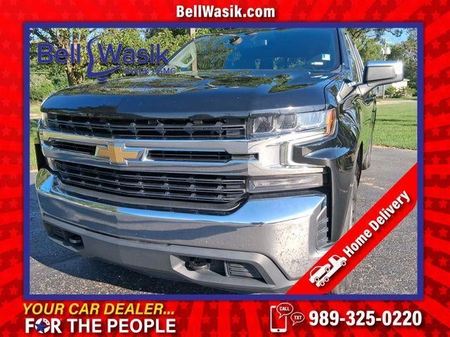 2022 Chevrolet Silverado 1500 LTD LT in Black — front three-quarter view
